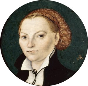 Portrait de Katharina von Bora - Lucas Cranach the Elder