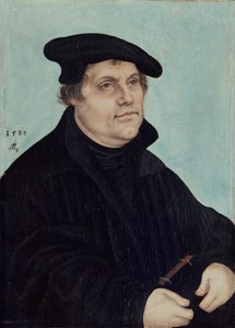 Portrait de Martin Luther - Lucas Cranach the Elder