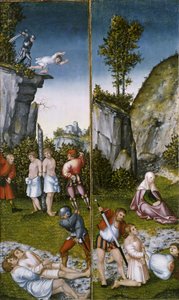 Sainte Félicité au martyre de ses sept fils - Lucas Cranach the Elder