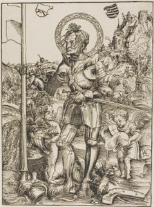 Saint-Georges debout - Lucas Cranach the Elder