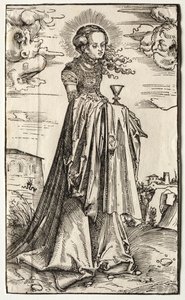Sainte Barbe - Lucas Cranach the Elder