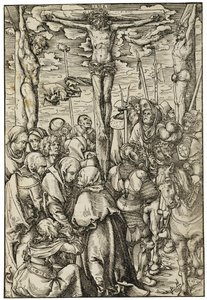 La crucifixion - Lucas Cranach the Elder