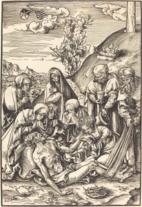 La lamentation - Lucas Cranach the Elder