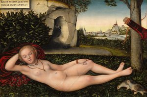 La nymphe du printemps, après 1537 - Lucas Cranach the Elder