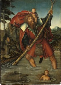 Allemand : Der Heilige Christophorus St Christopher