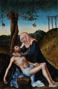 Slovaquie : Pieta Pieta sous la Croix