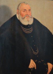 Portrait de Georges le Pieux de Brandebourg-Ansbach - Lucas Cranach the Younger