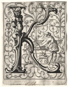 Nouveau livret ABC : K, 1627 - Lucas Kilian
