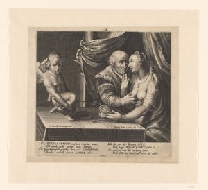 Couple amoureux inégal avec Cupidon - Lucas Kilian