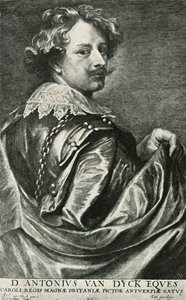 Portrait de Vandyck - Lucas Vorsterman