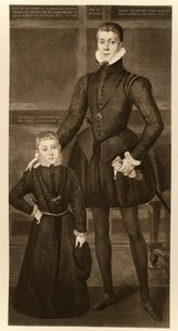 Henry, Lord Darnley (1545-1567) et son frère Charles (1555-1576) de 