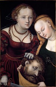 Judith avec une servante et la tête d