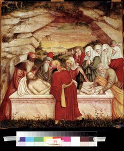 La mise au tombeau - Lucas the Elder Cranach