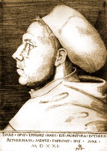 Martin Luther en moine