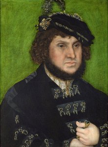 Portrait de Jean de Saxe - Lucas the Elder Cranach