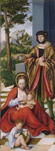 La Sainte Parenté (dite Retable de Torgau) panneau gauche