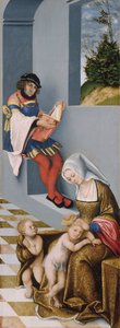 La Sainte Parenté (dite Retable de Torgau) panneau droit