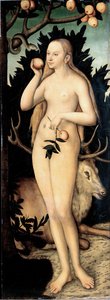 Ève - Lucas the Younger Cranach