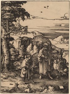 Abraham allant sacrifier Isaac