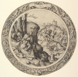 Christ portant la croix, de la Passion Circulaire, 1509