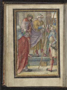 Christ montré au peuple (Ecce Homo) Passie van Christus (titre de la série) - Lucas van Leyden
