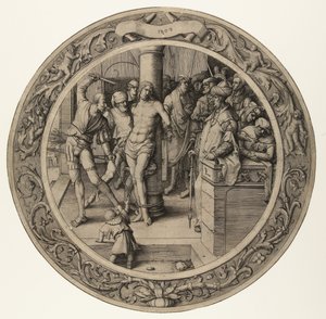 La flagellation du Christ (De Ronde Passie) - Lucas van Leyden