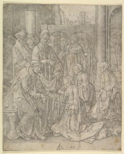 Esther devant Assuérus, 1518