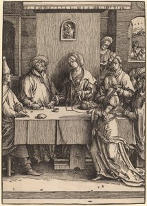 Hérode et Hérodiade - Lucas van Leyden