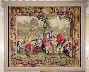Paiement des Moissonneurs, Atelier des Gobelins (tapisserie)