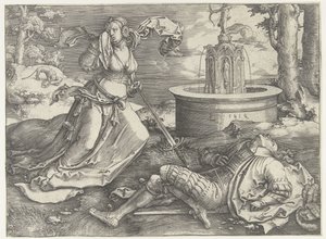 Pyramus et Thisbe - Lucas van Leyden