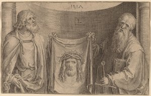 Saints Pierre et Paul avec le Vernicle - Lucas van Leyden