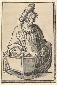 Sibylle samaritain, de la série des Sibylles - Lucas van Leyden