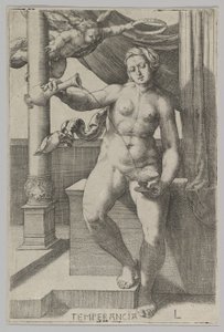 Tempérance, de la série Les Vertus, 1530