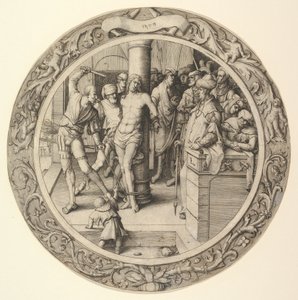 La Flagellation, de la Passion Circulaire - Lucas van Leyden