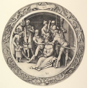 La moquerie du Christ, de la Passion circulaire, 1509
