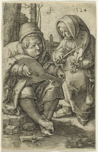 Les musiciens - Lucas van Leyden