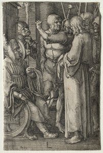 La Passion : Christ devant le grand prêtre, 1521