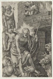 La Passion : Descente aux Limbes, 1521 - Lucas van Leyden