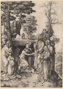 La résurrection de Lazare - Lucas van Leyden