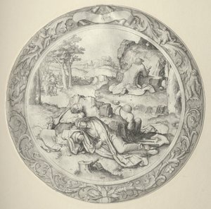 La Passion Ronde : Christ à Gethsémani (Agonie dans le jardin)