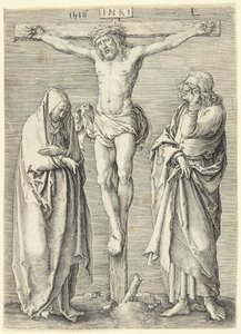 La Vierge et saint Jean au pied de la croix