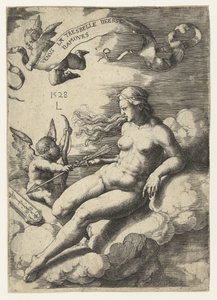 Vénus et Cupidon - Lucas van Leyden