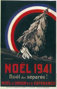 Affiche pour Noël des prisonniers, France