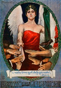 Obligations de guerre - Première Guerre mondiale italienne - Luciano Achille Mauzan