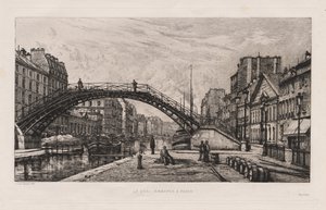 Le Quai Jemmapes à Paris, 1881 - Lucien Gautier