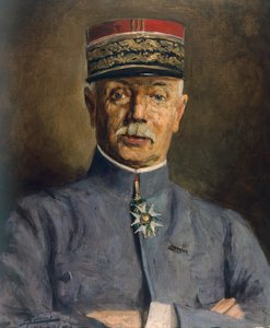 Portrait du général Fayolle, commandant de la Seizième Armée, par Lucien Jonas, Première Guerre mondiale, France, 20e siècle