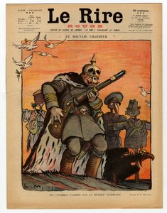 Couverture de "Le Rire Rouge", Satirique en Couleurs - Lucien Metivet
