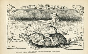 Illustration dans Le Rire, 05/10/12 - Les chemins tortueux de la paix italo-turque