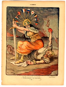 La Baïonnette, Satirique en Couleurs - Lucien Metivet