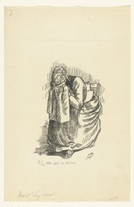 Femme pleurant (Mait